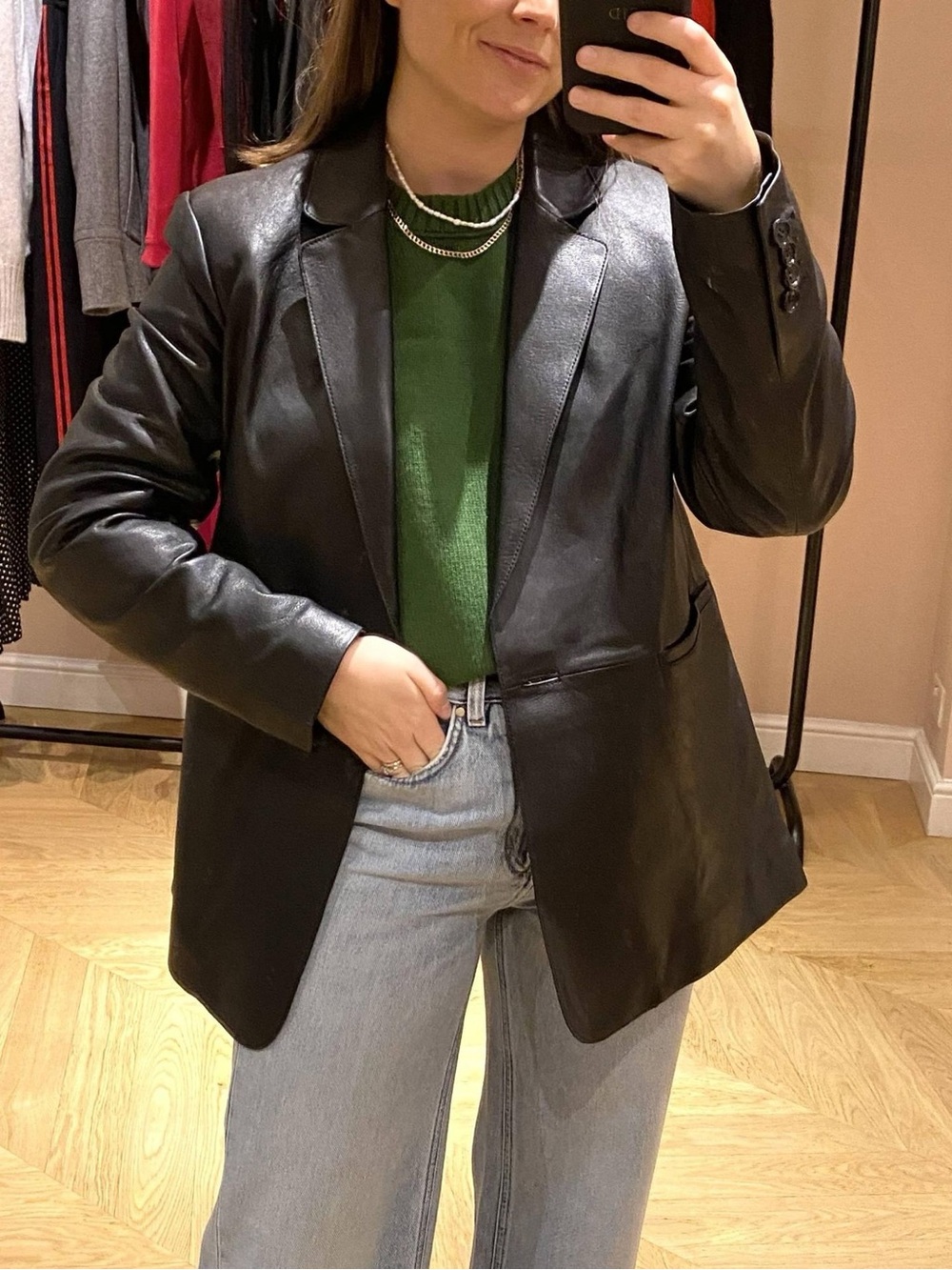 ME+EM Luxe Relaxed Boyfriend Blazer